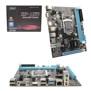 Placa Mãe Chipset Intel H81 Ddr3 Socket Lga 1150 Suporta Celeron/Pentium/i3/i5/i7 Rede 10/100 Mbps KP-H81 KNUP