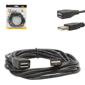 Cabo Extensor USB 2.0 Macho para Fêmea 3 Metros XC-M/F-B X-CELL