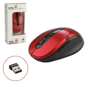 Mouse Sem Fio 2.4G Wireless Mo-G108 Vermelho MO-G108 GENERICO