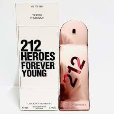 TESTER 212 HEROES FOREVER EDP FEMININO 80ML 010389 BELLA FAMME