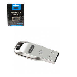 Pen Drive 64Gb Com Acabamento Em Metal Usb 2.0 KP-U21 KNUP