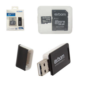 Cartão De Memória 32Gb Classe 10 Com Leitor De Cartão Usb 2.0 STGD-TF32G EXBOM