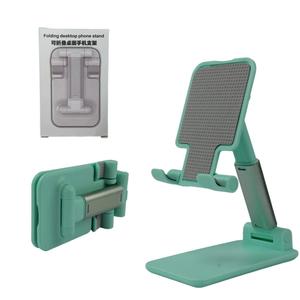 Suporte Para Celular De Mesa Portátil Dobrável Verde SUPORTE GENERICO