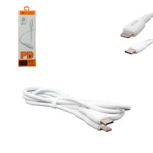 Cabo USB-C Para iPhone Lightning 1 Metro Branco PEI:J19 PEINING