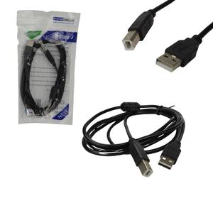 Cabo De Impressora Com Filtro USB 2.0 2 Metros Preto CB-IMP/2M LOTUS