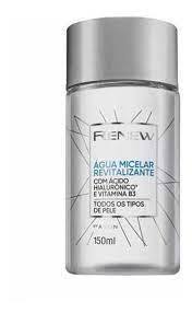 RENEW AGUA MICELAR REVITALIZANTE COM ACIDO HIALURONICO 150ML 168736 AVON