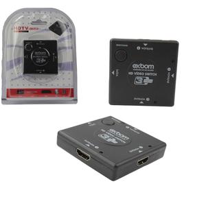 Hub Hdmi Switch 3 Portas 1080P 0610 EXBOM