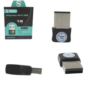 Adaptador Wireless USB 2.0 Anatel SHINKA SH-RP-WIFI SHINKA