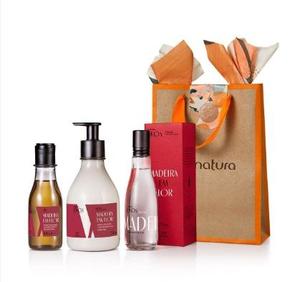 PRESENTE NATURA MÃES 2023 MADEIRA EM FLOR - COLONIA 75ML + HIDRATNTE 250ML + OLEO MADEIRA EM FLOR 100ML 628720 NATURA