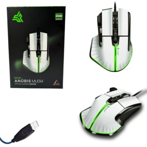 Mouse Gamer com fio USB Óptico DPI 7200 KP-MU014 KNUP