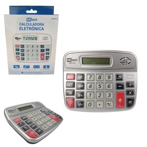 Calculadora Eletronica a Pilha De 8 Digitos MB54322 MB TECH