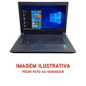 NOTEBOOK LENOVO B-40 I5-4 GERAÇÃO MEMÓRIA 4GB DDR3 HD 300GB SEMI-NOVO notebook LENOVO