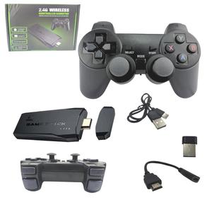 Game Stick Lite HDMI Com Dois Controles Sem Fio Compatível Com Mais De 10000 Jogos Emulados 4K GAME STICK GENERICO