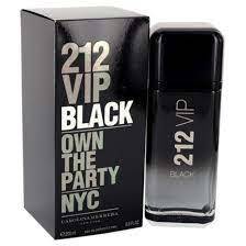 212 VIP BLACK EAU DE PARFUM CAROLINA HERRERA 100ml 043844 BELLA FAMME