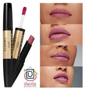 BATOM GLAM EUDORA MICRO PLUMP ROSADO NOBRE 50483 Eudora