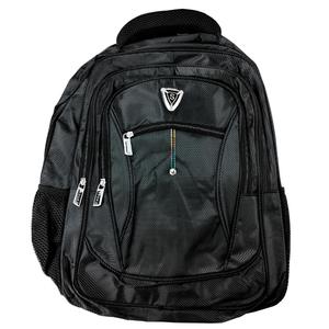 Mochila Adulto Masculina Sport Tecido Oxford Preta Com 4 Bolsos BMA710-4 CIDOBE