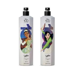 DISNEY 100 ANOS DE EMOCAO DUO COLONIA 1 SOPHIE COLONIA INFANTIL MULAN 50 ML E 1 SOPHIE COLONIA INFANTIL TIANA 50 ML BOTICARIO 529926 BOTICARIO