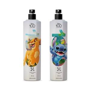 DISNEY 100 ANOS DE EMOCAO QUASAR NEXT COLONIA INFANTIL SIMBA 50ML E 1 QUASAR NEXT COLONIA INFANTIL STICH BOTICARIO 529926 BOTICARIO