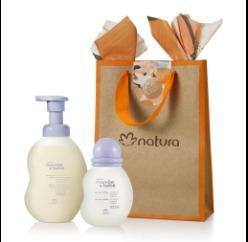 NATURA MMBB CONJUNTO MOMENTO SONO ENTRADA 01 SABONETE EM ESPUMA 200ML E 01 AGUA DE COLONIA 100ML MMBB NATURA