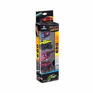 KEY LAUNCHER LANÇADOR CHAVE CARRINHO DE BRINQUEDO POLIBRINQ 725717 POLIBRINQ