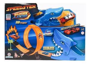 PISTA DE BRINQUEDO PARA CARRINHOS PK014 DINO E SHARK 720835 POLIBRINQ