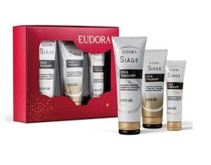 EUDORA SIAGE PRESENTE (3 ITENS) 1 CICA THERAPY SHAMPOO 250ml+1 CICA THERAPY CONDICIONADOR+ 1 CICA TEHRAPY LEAVE IN CONCENTRADO 100ml 541386 Eudora