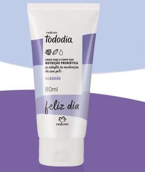 TODODIA ALGODAO DESODORANE E HIDRATANTE CORPORAL 80ml 131978 NATURA