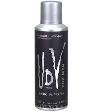 ULRIC DE VARENS - UDV BLACK MASCULINO SPRAY 200ML 000033 BELLA FAMME