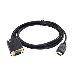 Cabo HDMI Com Saída Para VGA Com Filtro E Com Malha 1.8 Metros NCB-346 GENERICO