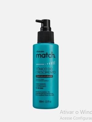 MATCH TONICO DE CRESCIMENTO COMPLEXO ACELERADOR 100ml 700554 BOTICARIO