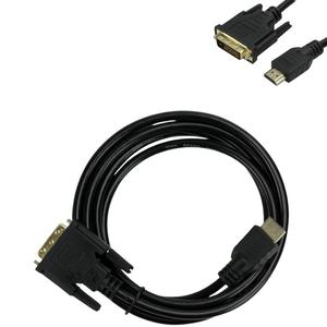 Cabo HDMI Macho Para DVI 24+1 Macho Full HD com Filtro Conectores Banhados 1.8 Metros LOTUS LT-DH240 LOTUS