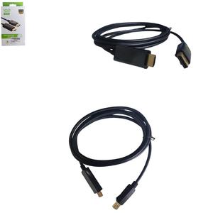 Cabo Conversor Displayport Para HDMI Preto 1.80 Metros X-037 ELETRO VOO