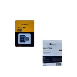 Cartão Micro SD 64 GB Com Adaptador LEBOSS LB-CM64 LEBOSS