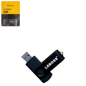 Pen Drive 64Gb Com Acabamento Em Metal Usb 2.0 LB-PD64 LEBOSS LB-PD64 LEBOSS