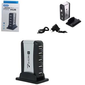 Hub USB 2.0 Com 7 Portas Com Fonte 480 Mbps HB-T68 HB-T68 KNUP