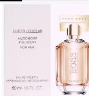 TESTER HUGO BOSS THE SCENT FOR HER PARFUM 50ml hugo b boss BELLA FAMME