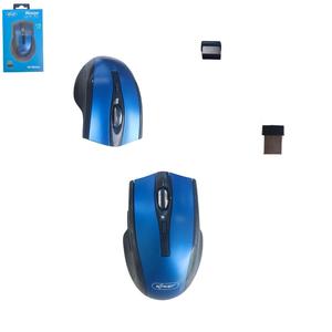 Mouse Sem Fio 2.4Ghz 1600DPI Com 4 Botões Cores Sortidas KP-MU404 KNUP