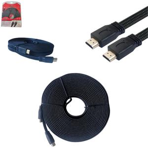 Cabo HDMI 2.0 4K 1920P 15 Metros Macho para Macho Com Malha D-4K02 15M GRASEP