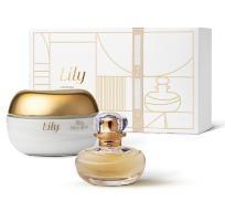 ESTOJO LILY JUMBO REG/21 2 ITENS: EDP 30ml+ creme acetinado 250G 52670 BOTICARIO