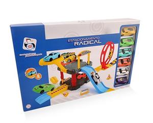 ESTACIONAMENTO RADICAL 26 PCS PICAPAU 741596 PICAPAU BRINQUEDOS