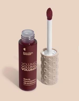 GLOSS DE VOLUME IMEDIATO CEREJA EXPLOSAO QUEM DISSE BERENICE VOLUMAO LIP GLOSS BRILHO LABIAL 9,5ml 511877 BOTICARIO