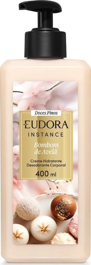 EUDORA INSTANCE DOCES FINOS BOMBOM DE AVELA HIDRATANTE 400ML 543137 Eudora