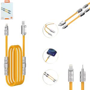 Cabo Multifuncional 4 Em 1 60W 1.4 Metros EZ-W60 EZRA