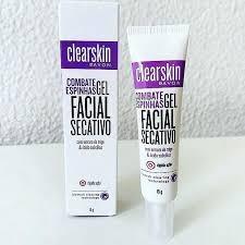 CLEARSKIN COMBATE ESPINHAS GEL FACIAL SECATIVO 15G COM EXTRATO DE TRIGO 325559 AVON