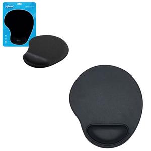 Mouse Pad Com Apoio Espuma Preto Semi-lycra 22x19cm (Altura x Largura) KP-S04 KNUP