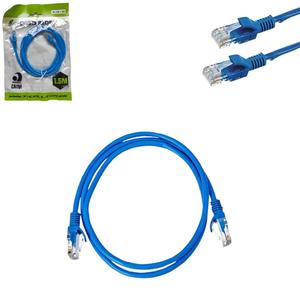 Cabo De Rede Patch Cord Cat5 1.5 Metros Azul ANATEL XC-CR-1.5M X-CELL