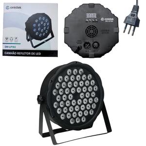 Canhão Refletor De Led Direção Ajustável 18 Leds Com 3 Cores ON-LP182 ONISTEK