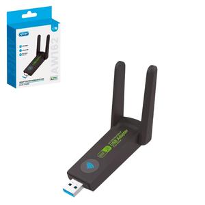 Adaptador Wireless Usb 3.0 Dual Band 5Ghz 1300Mbps KP-AW162 KNUP