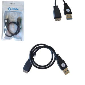 Cabo USB 3.0 Am Micro Para HD Externo E Derivados 0,50 centímetros USB 3.0 SHINKA