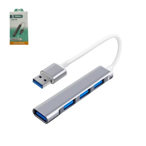 Hub USB Para Notebook Com 4 Portas USB USB-HUB-4P SHINKA